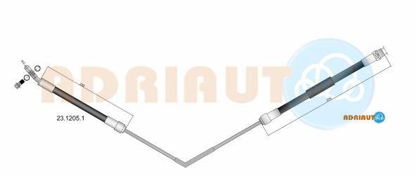 Adriauto 23.1205.1 Brake Hose 2312051