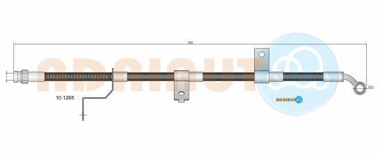 Adriauto 10.1265 Brake Hose 101265