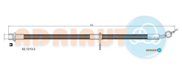 Adriauto 52.1213.2 Brake Hose 5212132