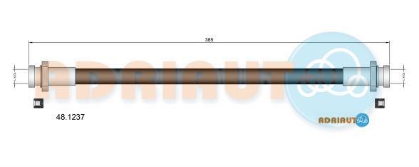 Adriauto 48.1237 Brake Hose 481237