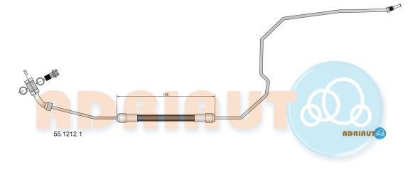 Adriauto 55.1212.1 Brake Hose 5512121