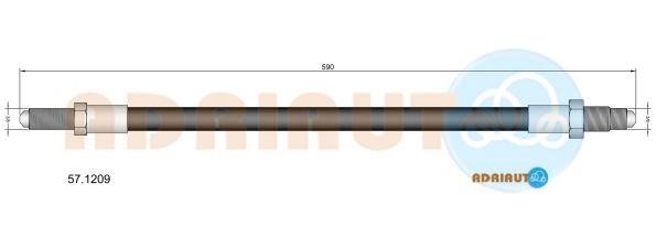 Adriauto 57.1209 Brake Hose 571209