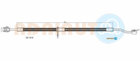 Adriauto 09.1216 Brake Hose 091216