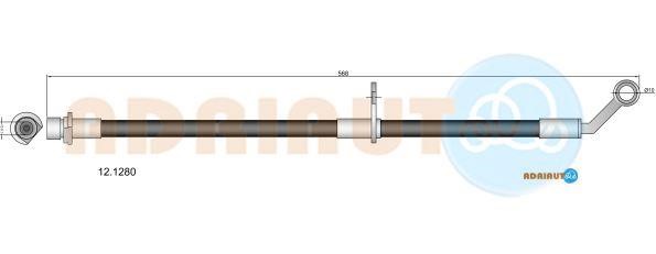 Adriauto 12.1280 Brake Hose 121280