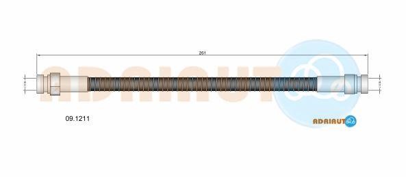 Adriauto 09.1211 Brake Hose 091211