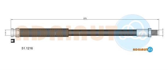 Adriauto 51.1216 Brake Hose 511216