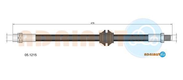 Adriauto 05.1215 Brake Hose 051215