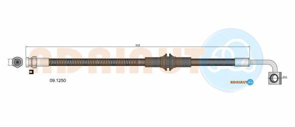 Adriauto 09.1250 Brake Hose 091250