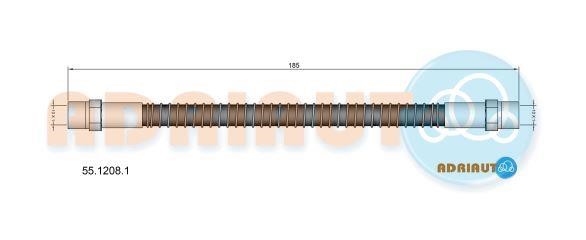 Adriauto 55.1208.1 Brake Hose 5512081