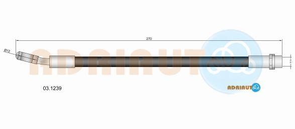 Adriauto 031239 Brake Hose 031239