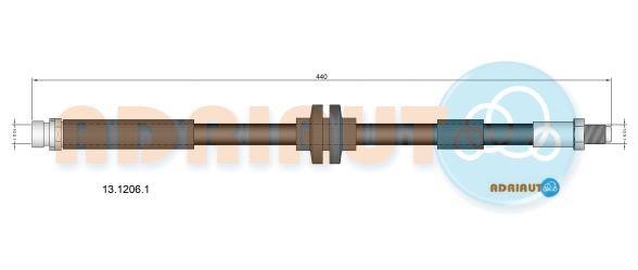 Adriauto 1312061 Brake Hose 1312061