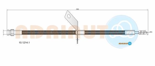 Adriauto 10.1214.1 Brake Hose 1012141