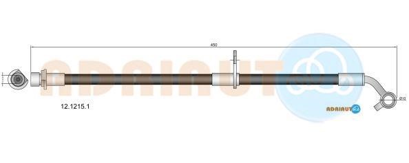 Adriauto 12.1215.1 Brake Hose 1212151