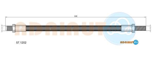 Adriauto 57.1202 Brake Hose 571202