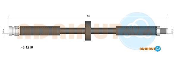 Adriauto 43.1216 Brake Hose 431216