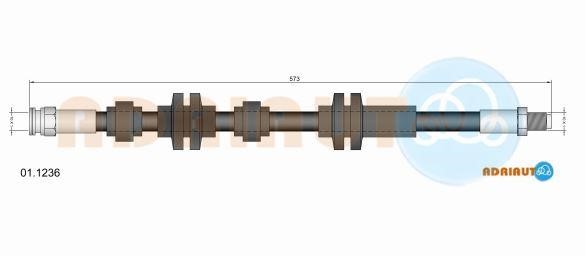 Adriauto 01.1236 Brake Hose 011236