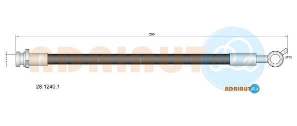 Adriauto 28.1240.1 Brake Hose 2812401