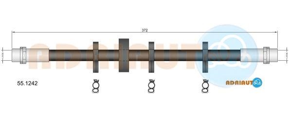 Adriauto 55.1242 Brake Hose 551242