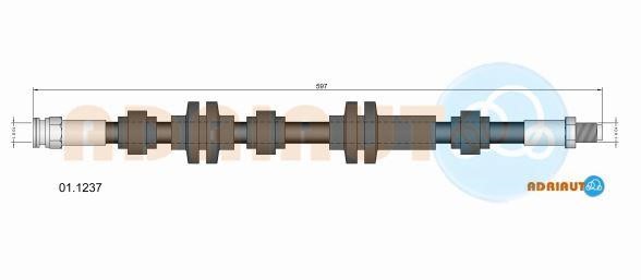 Adriauto 01.1237 Brake Hose 011237