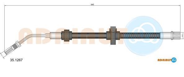 Adriauto 351267 Brake Hose 351267