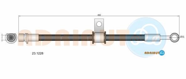 Adriauto 23.1228 Brake Hose 231228