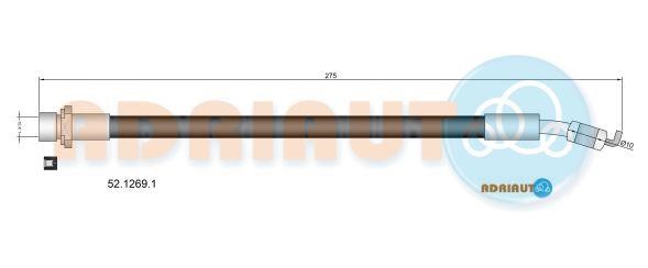 Adriauto 52.1269.1 Brake Hose 5212691