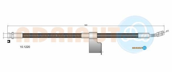 Adriauto 10.1220 Brake Hose 101220