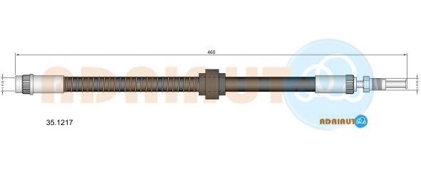 Adriauto 35.1217 Brake Hose 351217