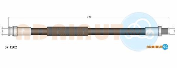 Adriauto 07.1202 Brake Hose 071202