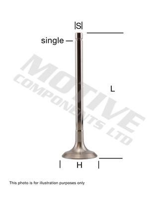 EV7687 Motive Components Exhaust valve