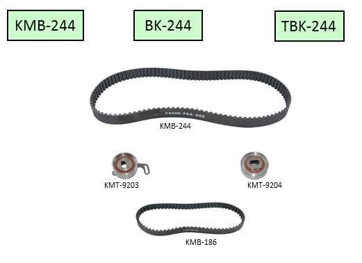 KM KM-KMB-244 Timing Belt Kit KMKMB244