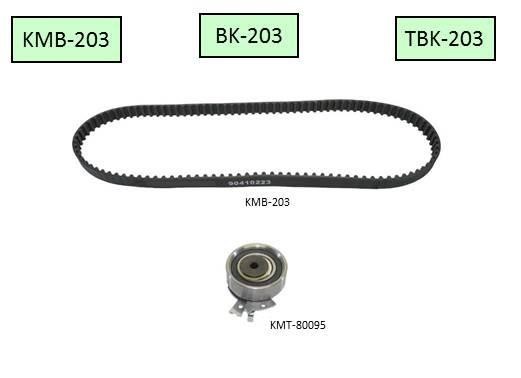KM KM-KMB-203 Timing Belt Kit KMKMB203