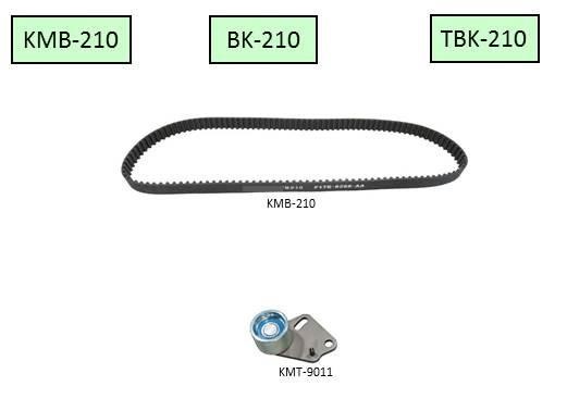 KM KM-KMB-210 Timing Belt Kit KMKMB210
