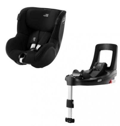 Britax-Romer 2000035112 Car seat Britax-Romer (0-17,5 kg) group 0-1 Dualfix iSENSE Space Black with platform (2000035112) 2000035112