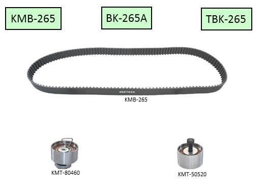 KM KM-KMB-265 Timing Belt Kit KMKMB265