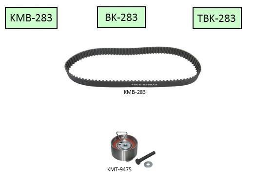 KM KM-KMB-283 Timing Belt Kit KMKMB283