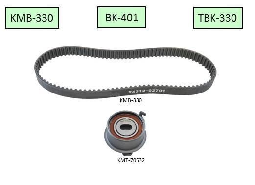 KM KM-KMB-330 Timing Belt Kit KMKMB330