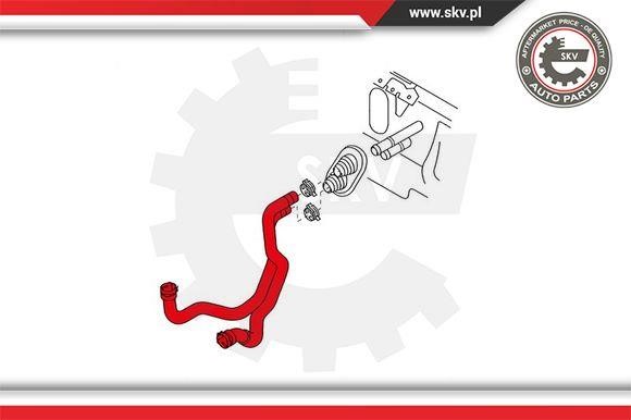 Pipe of the heating system Esen SKV 43SKV822