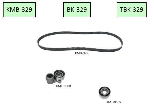 KM KM-KMB-329 Timing Belt Kit KMKMB329
