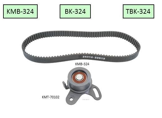 KM KM-KMB-324 Timing Belt Kit KMKMB324