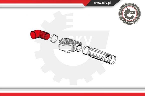 Intake Hose, air filter Esen SKV 24SKV493