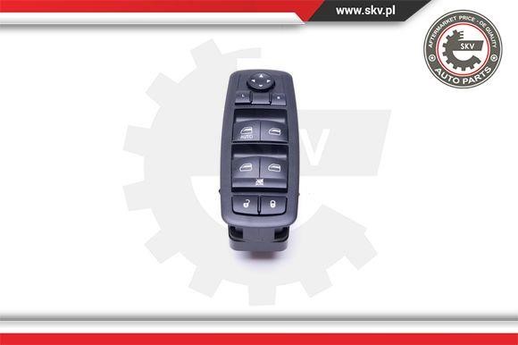 Window regulator button block Esen SKV 37SKV091