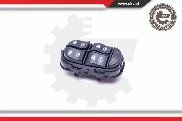Window regulator button block Esen SKV 37SKV029