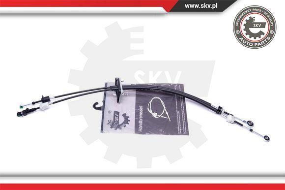 Clutch cable Opel Combo: 27SKV110 Esen SKV Cable Pull, manual transmission