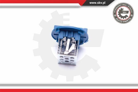Resistor, interior blower Esen SKV 94SKV086