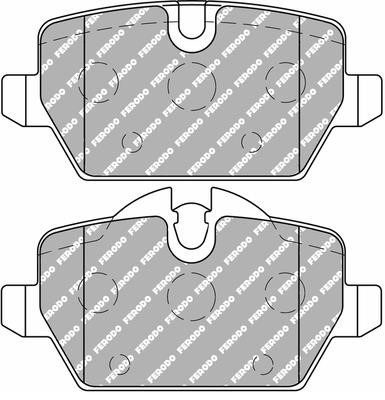 Ferodo FDS 1806 Brake Pad Set, disc brake FDS1806