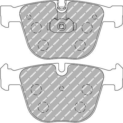 Ferodo FDS1672 Brake Pad Set, disc brake FDS1672
