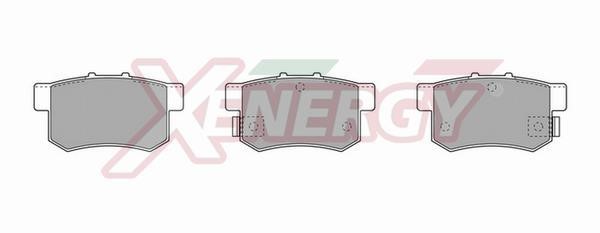 Xenergy X40617 Brake Pad Set, disc brake X40617