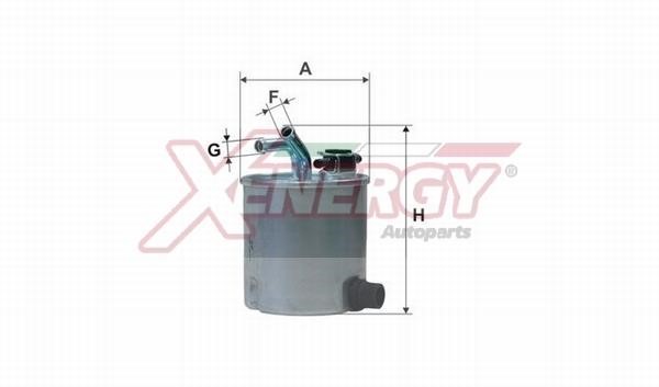 Xenergy X1598576 Fuel filter X1598576