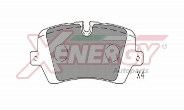 Xenergy X41335 Brake Pad Set, disc brake X41335